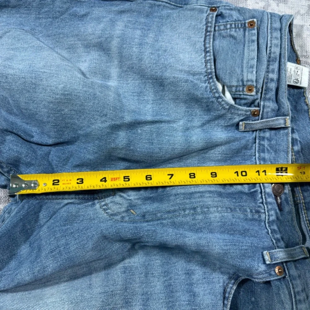 Levi's 505 Regular Fit Jeans Mens 38x34 Blue Medium Wash Straight Leg Denim